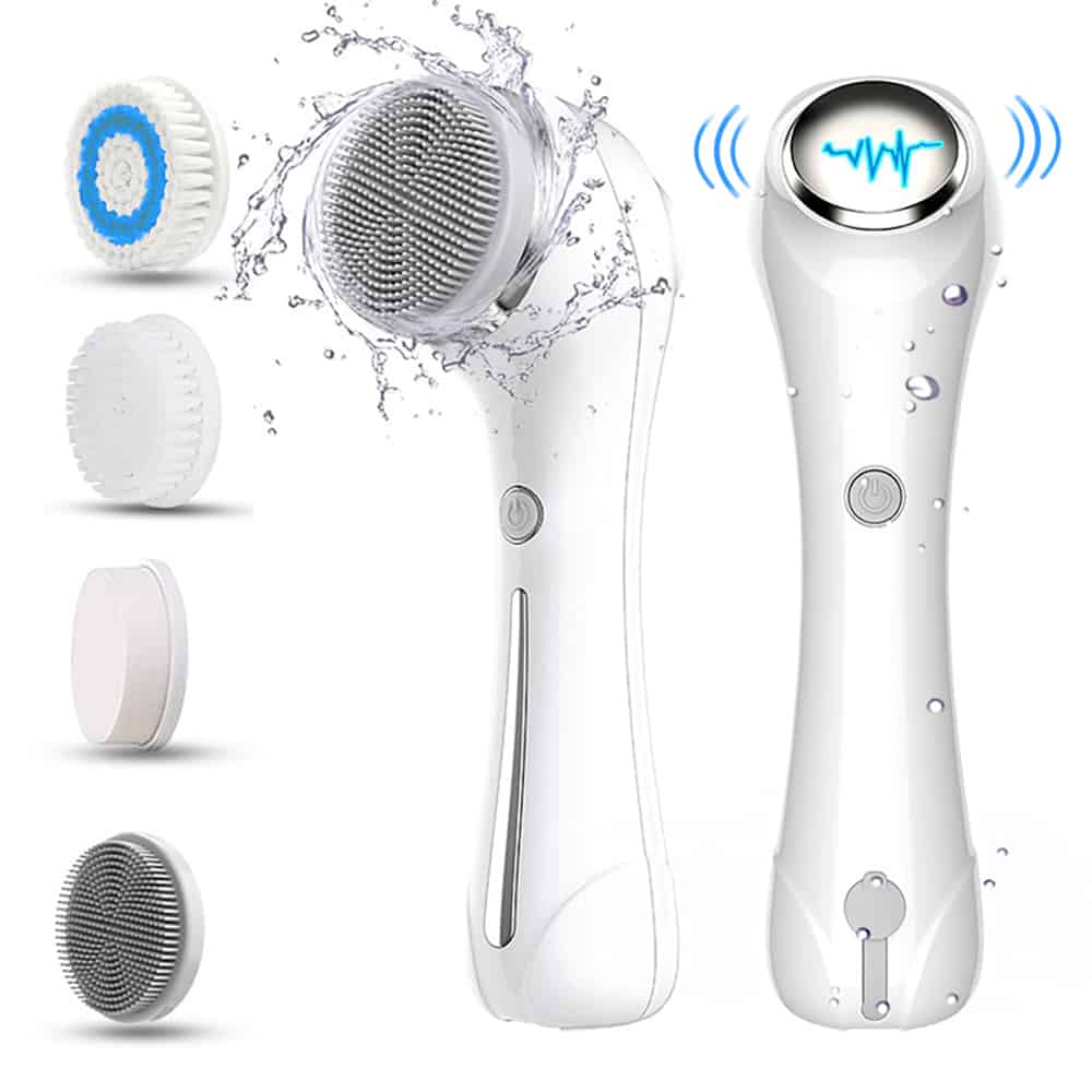 5 In 1 Multifunctional Facial Cleansing Brush IPX7 Waterproof Face Cleanser
