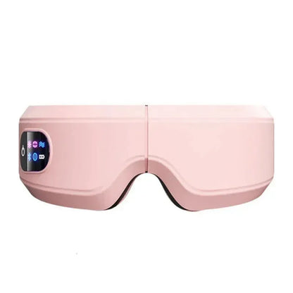 Smart Eye Massager with Air Compression, Vibration, and Bluetooth for Relaxation & Eye Care