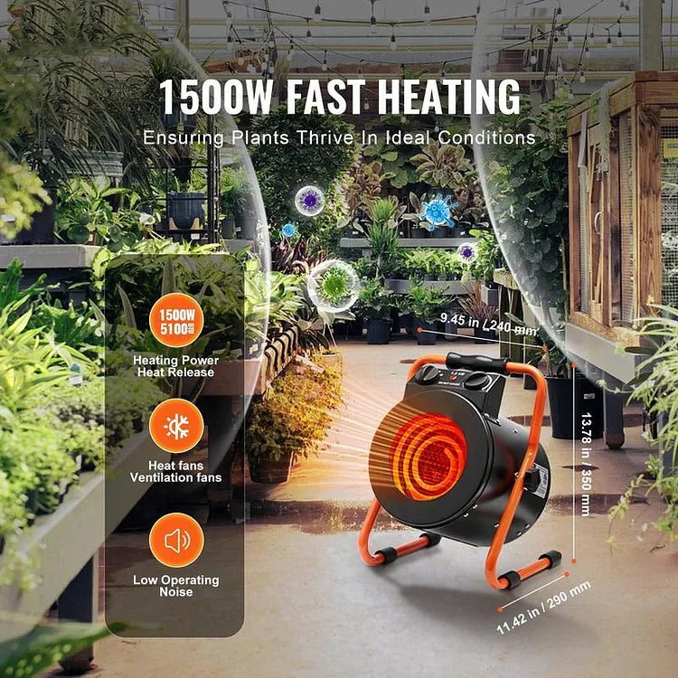 😱Limited Stock-Today Only $19.99🎁Greenhouse Heater with Thermostat